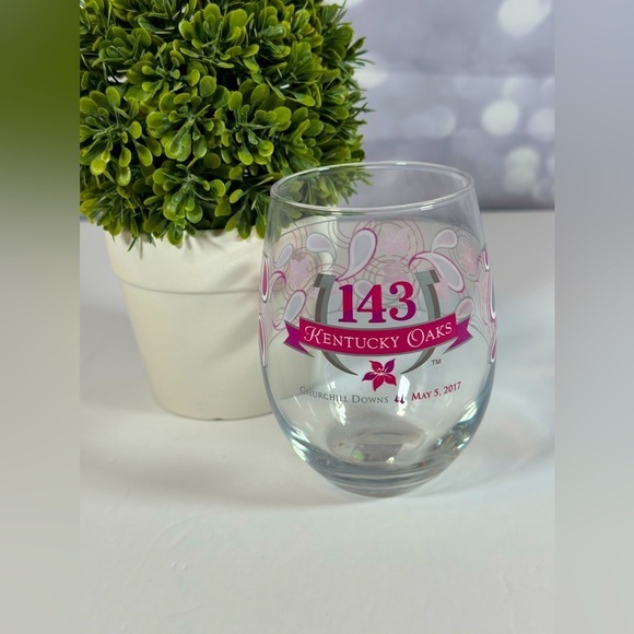 🌱 Kentucky Oaks "143" May 5, 2017 Lily Mint Julep Glass Officially Licensed - Picture 1 of 4